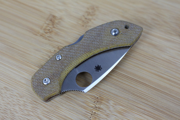 Spyderco Dragonfly 2 Micarta Scales