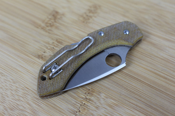 Spyderco Dragonfly 2 Micarta Scales