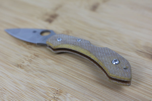 Spyderco Dragonfly 2 Micarta Scales