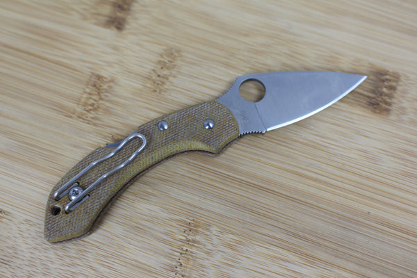 Spyderco Dragonfly 2 Micarta Scales