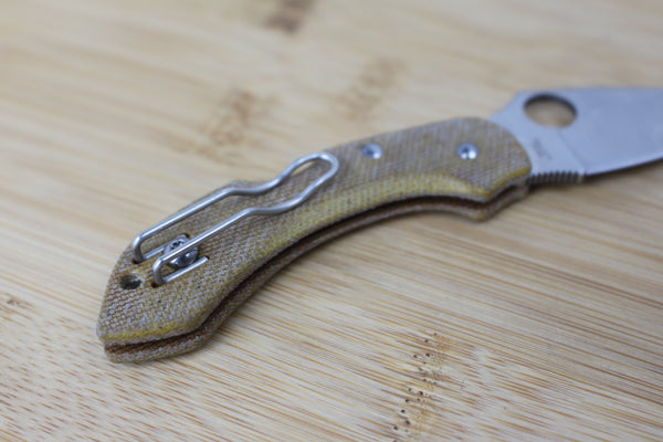 Spyderco Dragonfly 2 Micarta Scales