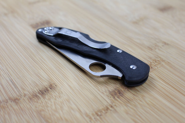 Spyderco Delica 4 Carbon Fiber Scales/Handles