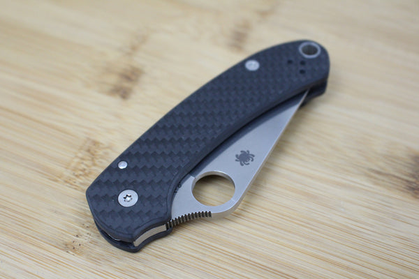 Spyderco Paramilitary 3 Skinny Carbon Fiber Scales/Handles