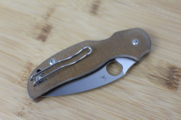 Spyderco Sage 5 Lightweight Micarta Scales/Handles