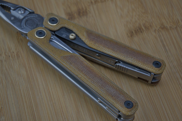 Leatherman Wave Alpha Micarta Handles/Scales