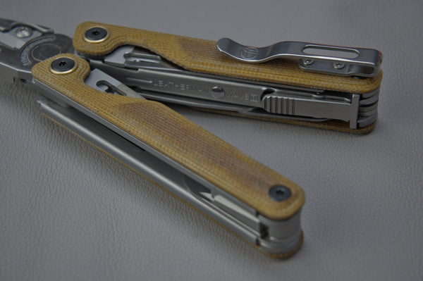 Leatherman Wave Alpha Micarta Handles/Scales