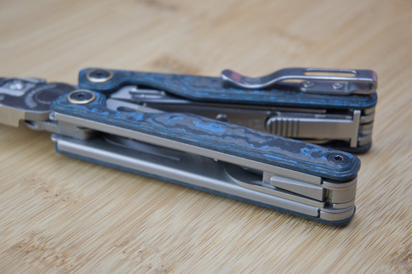 Leatherman Wave Alpha Fat Carbon Fiber Handles/Scales