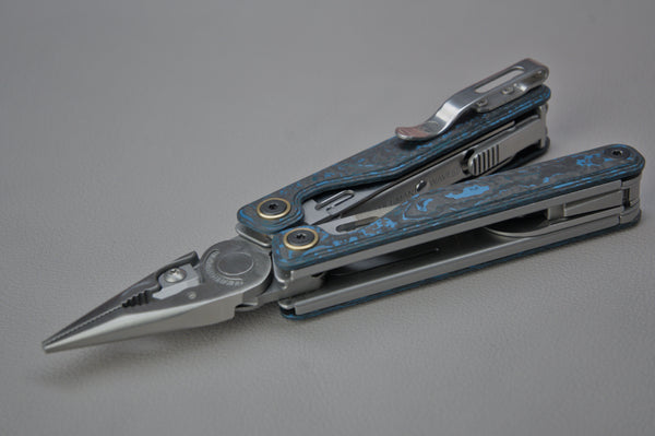 Leatherman Wave Alpha Fat Carbon Fiber Handles/Scales
