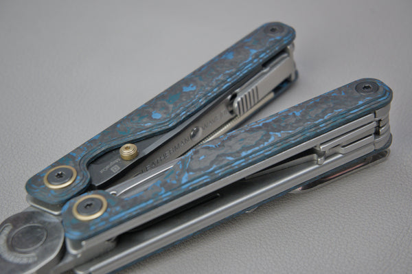 Leatherman Wave Alpha Fat Carbon Fiber Handles/Scales