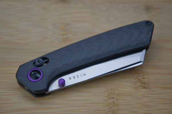 Kizer Madrac Carbon Fiber Scales/Handles