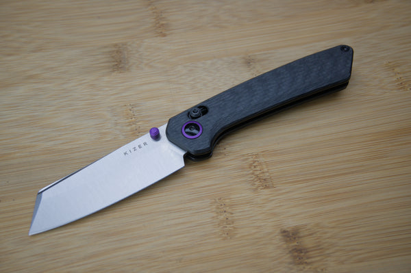 Kizer Madrac Carbon Fiber Scales/Handles