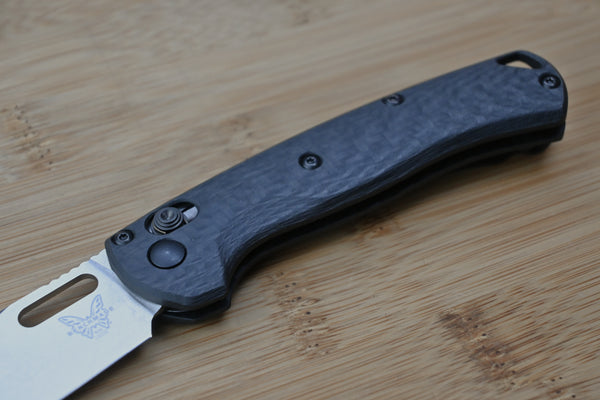 Benchmade Mini TaggedOut Carbon Fiber Handles/Scales