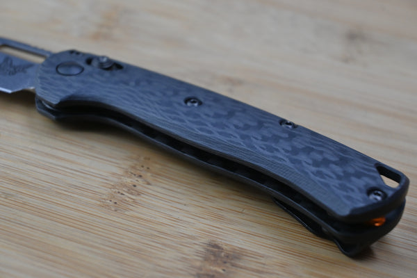 Benchmade Mini TaggedOut Carbon Fiber Handles/Scales