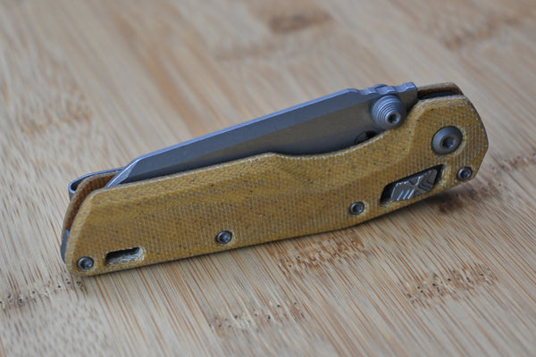 Microtech Mini MSI Micarta Handles/Scales