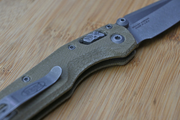 Microtech Mini MSI Micarta Handles/Scales