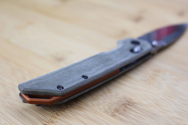 Kershaw Iridium Micarta Handles/Scales
