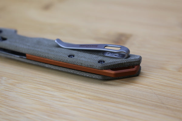 Kershaw Iridium Micarta Handles/Scales