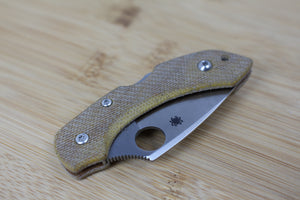 Spyderco Dragonfly 2 Micarta Scales