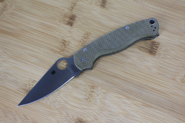 Spyderco Paramilitary 2 Micarta Scales/Handles