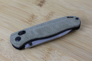 Kizer Drop Bear Micarta Scales/Handles