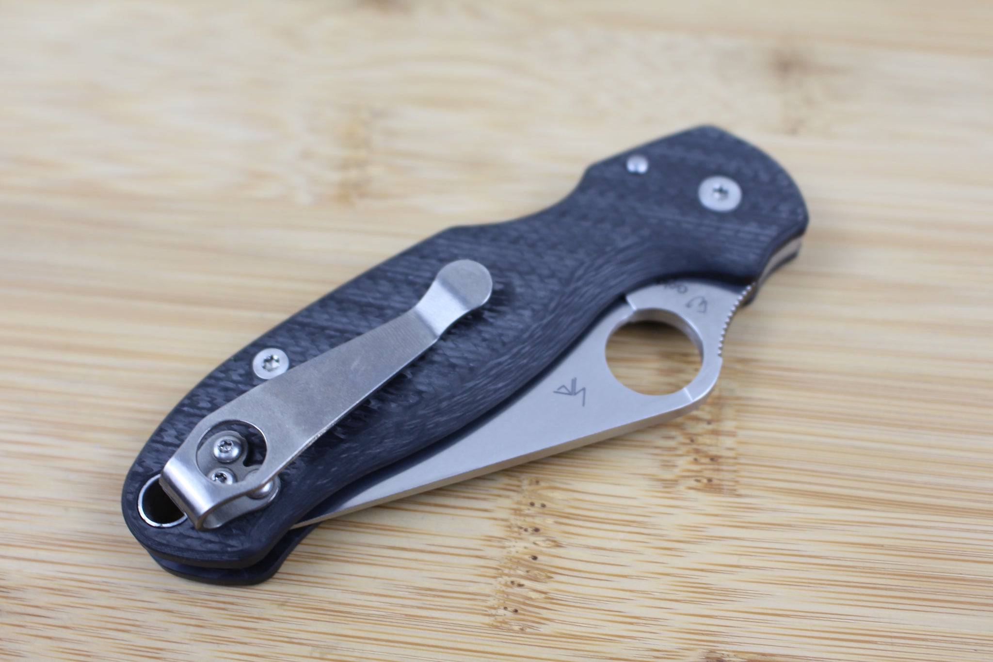 Spyderco Paramilitary 3 Carbon Fiber Scales/Handles