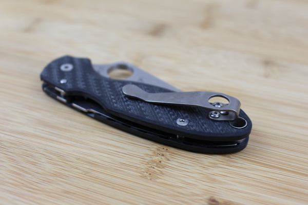 Spyderco Paramilitary 3 Carbon Fiber Scales/Handles