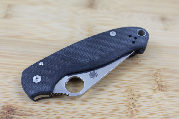 Spyderco Paramilitary 3 Carbon Fiber Scales/Handles