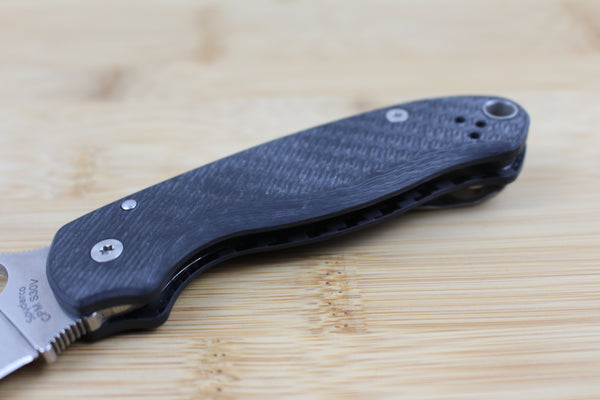 Spyderco Paramilitary 3 Carbon Fiber Scales/Handles