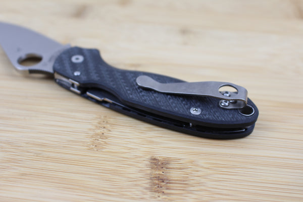 Spyderco Paramilitary 3 Carbon Fiber Scales/Handles