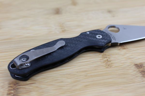 Spyderco Paramilitary 3 Carbon Fiber Scales/Handles