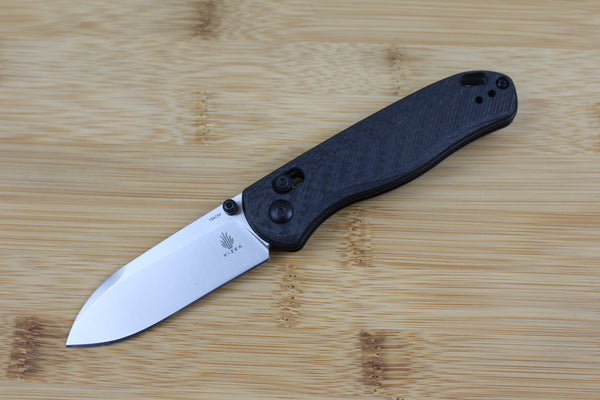 Kizer Drop Bear Carbon Fiber Scales/Handles