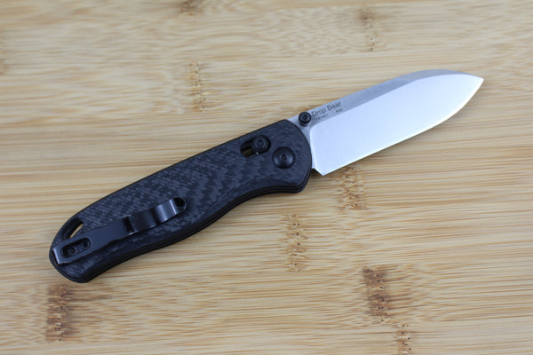 Kizer Drop Bear Carbon Fiber Scales/Handles