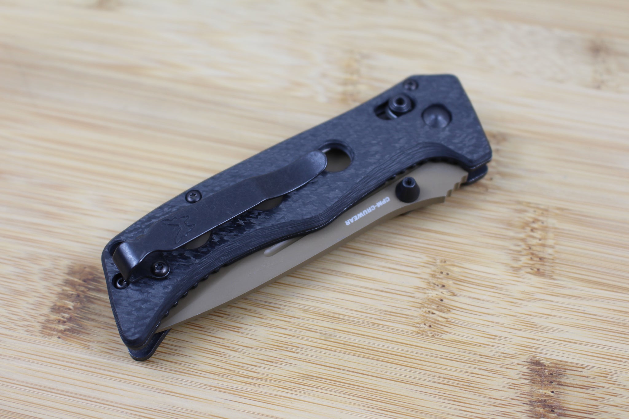 Benchmade Mini Adamas Carbon Fiber Scales/Handles