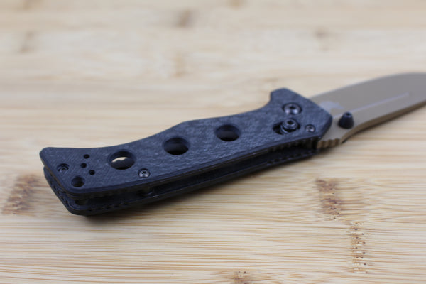 Benchmade Mini Adamas Carbon Fiber Scales/Handles