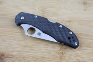 Spyderco Delica 4 Carbon Fiber Scales/Handles