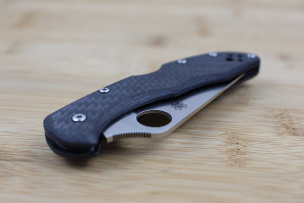 Spyderco Delica 4 Carbon Fiber Scales/Handles