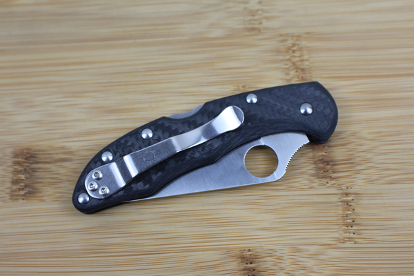 Spyderco Delica 4 Carbon Fiber Scales/Handles