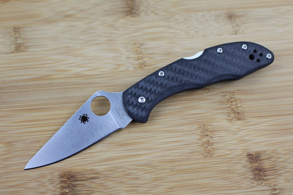 Spyderco Delica 4 Carbon Fiber Scales/Handles