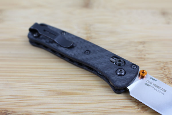 Benchmade MINI Bugout 533 Carbon Fiber Scales