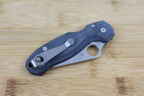 Spyderco Paramilitary 3 Micarta Scales/Handles