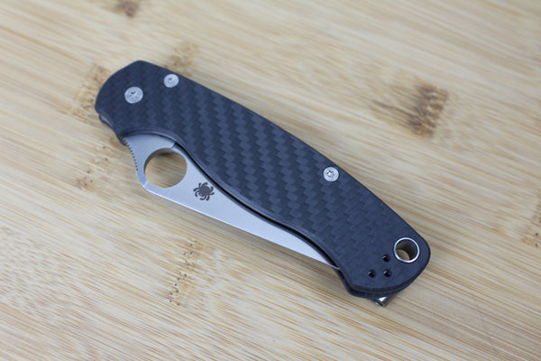 Spyderco Paramilitary 2 Carbon Fiber Scales/Handles