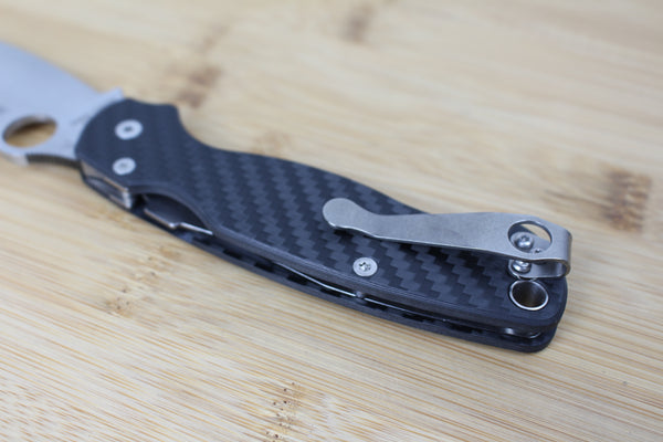 Spyderco Paramilitary 2 Carbon Fiber Scales/Handles