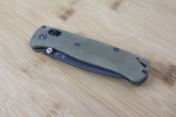 Benchmade Bugout 535 Micarta Scales/Handles