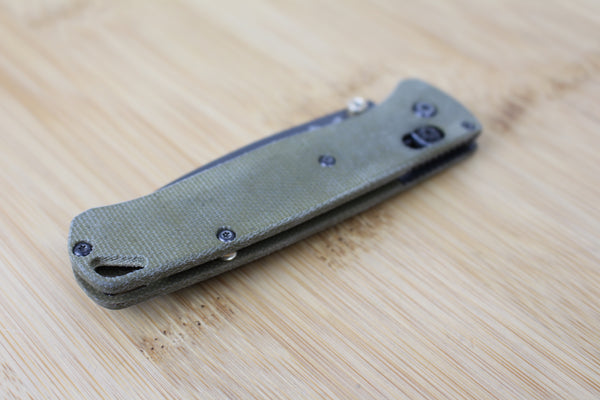 Benchmade Bugout 535 Micarta Scales/Handles