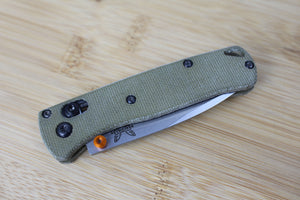 Benchmade MINI Bugout 533 Micarta Scales