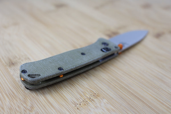 Benchmade MINI Bugout 533 Micarta Scales