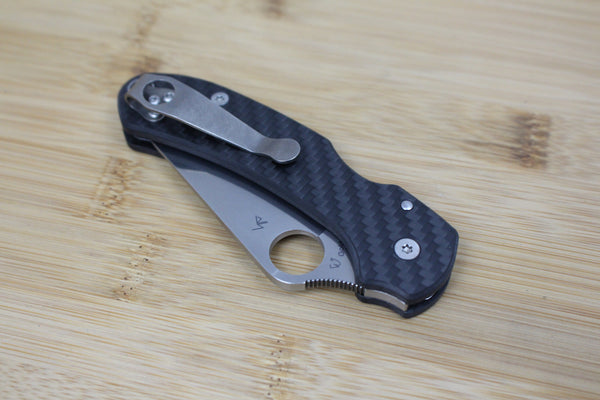 Spyderco Paramilitary 3 Skinny Carbon Fiber Scales/Handles