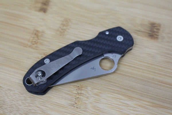 Spyderco Paramilitary 3 Skinny Carbon Fiber Scales/Handles