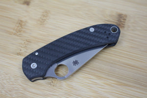 Spyderco Paramilitary 3 Skinny Carbon Fiber Scales/Handles