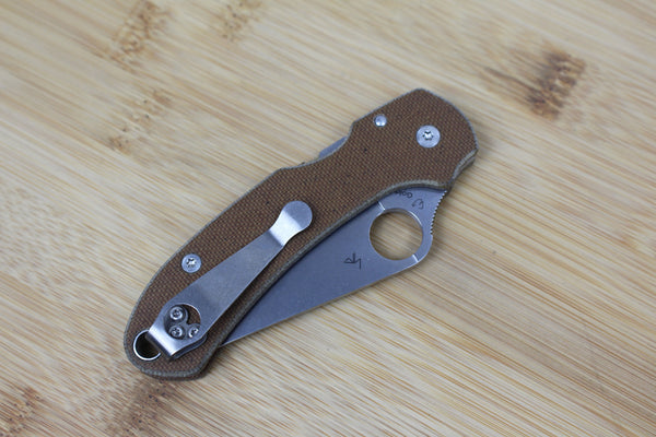 Spyderco Paramilitary 3 Skinny Micarta Scales/Handles